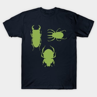 Beetles - Army green T-Shirt